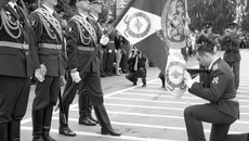 Пополняя ряды внутренних войск МВД России… Фото Дмитрия БОЛДЫРЕВА