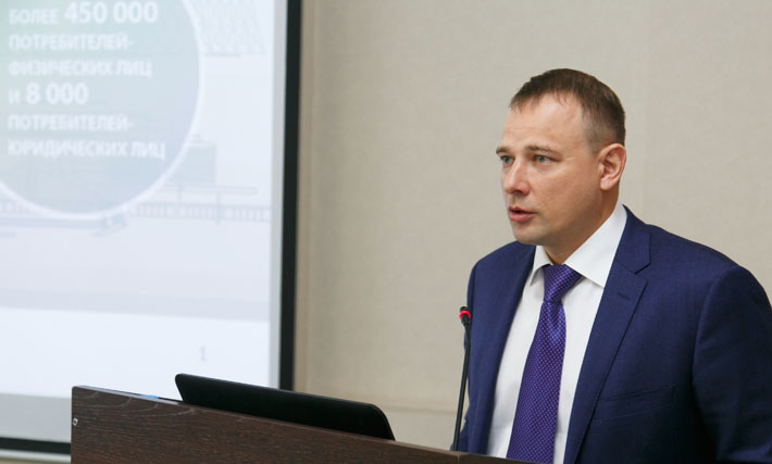 Генеральный директор АО «СИБЭКО» Сергей Анфимов. Фото Аркадия УВАРОВА