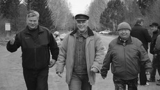 Хорошее настроение после экологического субботника в дендрологическом парке в Новосибирске