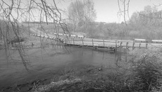 Мост в Венгерово, 2016 год. Фото Натальи Соколовой, бывшей жительницы поселка Чистое Озеро