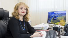 Маргарита Захарова на своем рабочем месте. Фото: Андрей Заржецкий