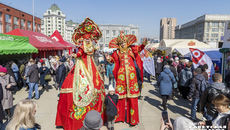 Во время открытия ярмарки состоялась музыкальная программа. Фото: Андрей Заржецкий