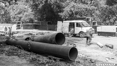 За порядком на территориях ремонта теплотрасс будут следить. Фото: Андрей Заржецкий