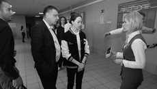В 2023 году министр образования Новосибирской области Сергей Федорчук лично дал старт основному периоду ЕГЭ. Он посетил школу № 20 в Новосибирске. Фото: minobr.nso.ru