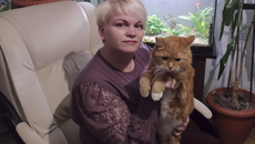 Ветврач Наталья Тарасова и ее пушистая любимица. Фото предоставлено Натальей Тарасовой