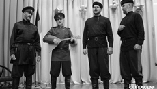 В актовом зале Краеведческого музея рабочего поселка Коченёво состоялась встреча команды патриотического культурно-просветительского проекта «Дорога согласия» со старшеклассниками, юнармейцами и военнослужащими срочной службы. Фото: Светлана Фролова