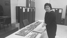 В историческом парке находится коллекция из 266 графических работ Григория Ликмана периода 1928–1934 годов, а также подлинные документы, эскизы, этюды, рабочие зарисовки и живопись. На снимке: Татьяна Казаринова за работой. Фото: Алёна Коврова