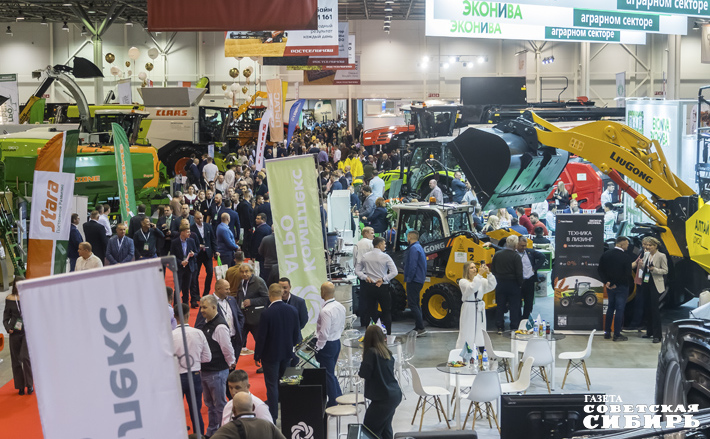 Огромный интерес гостей и участников агропродовольственного форума вызвала выставка современной сельскохозяйственной техники и оборудования. Вот только купить ее аграриям сегодня не так просто — ставки «кусаются». Фото: Андрей Заржецкий