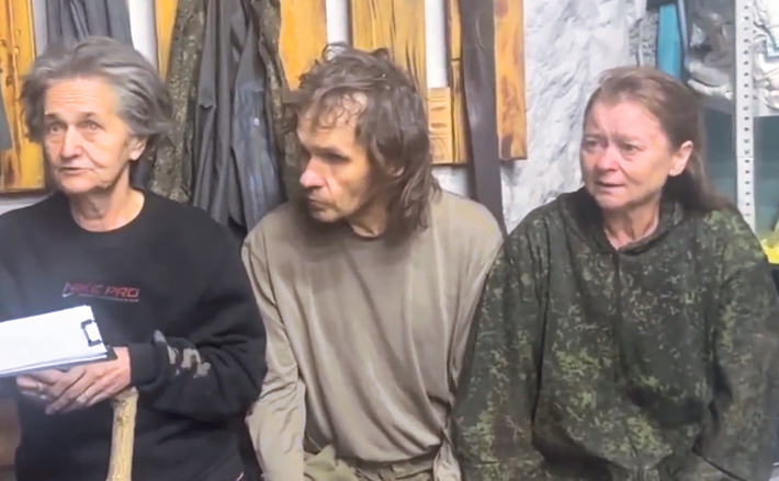 Спасенные жители Константиновки: эвакуация под ударами ВСУ благополучно завершена. Фото: стоп-кадр видео с передовой
