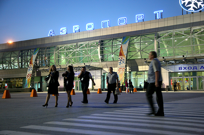 На пассажиропотоке аэропорта 