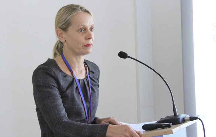Начальник отдела образования и коммуникаций Национальных музеев Берлина (Германия) Хайке Кропф впервые в России, но давно нашла в Новосибирске единомышленников. Фото с сайта www.edu54.ru