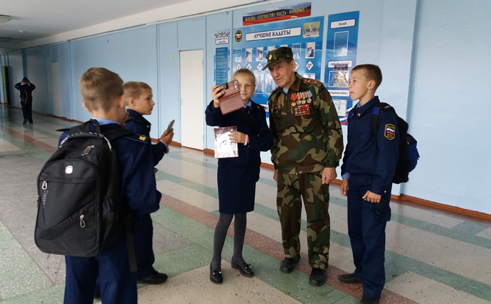 Фото Центра патриотического воспитания Новосибирской области