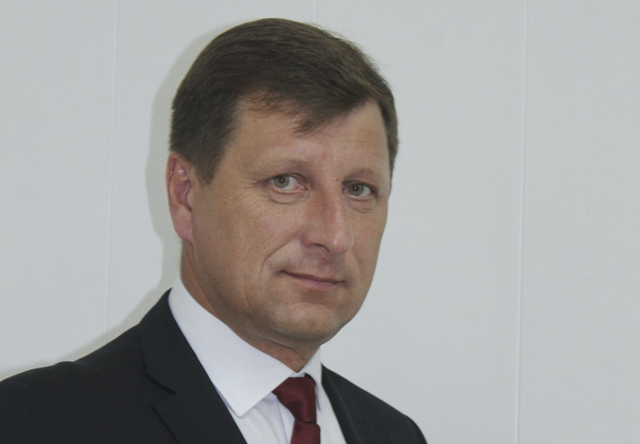 Глава Усть-Таркского района С. В. Синяев