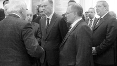 Николай Патрушев (в центре) высоко оценил перспективность разработок ученых Академгородка.