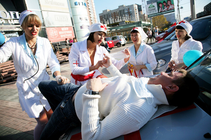 Мужское головокружение от «Красного крестика».