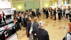 Открытие выставки.