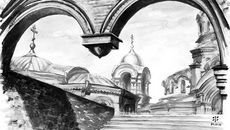 Ворота собора Александра Невского.