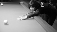 Удар готовится нанести Наталья Трофименко (Москва), чемпионка мира 2008 года.