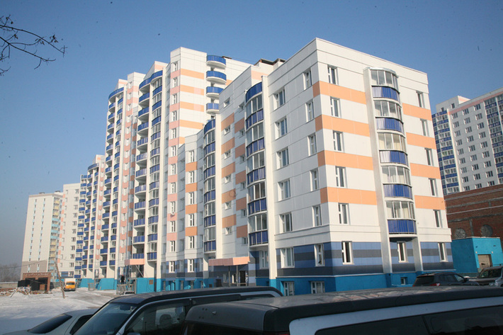 Новостройки Горского. Фото Бориса МОСКВИНА.