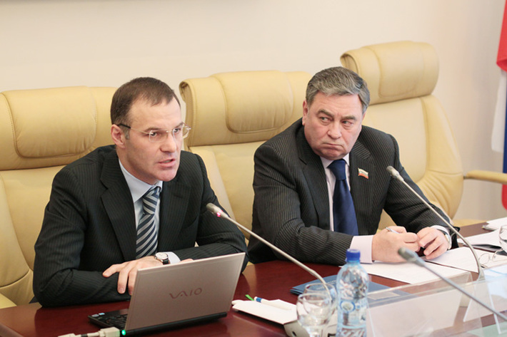 Александр Коган (слева) и Евгений Покровский.