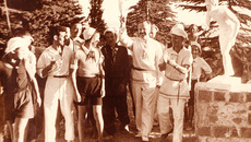 Приезд Молотова в «Артек».