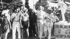 Приезд Молотова в «Артек».