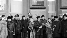 Участники митинга.