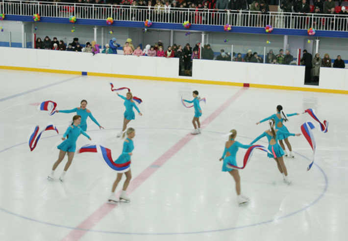 Ледовое шоу в красавце-дворце.