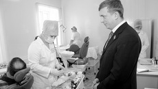 О. В. Агеев в Тогучинской ЦРБ.