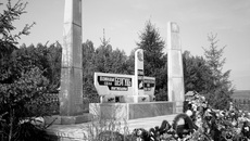 Тот самый памятник у села Бергуль.