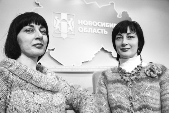 Добровольцы-новоселы Татьяна и Елена Тюрнины.