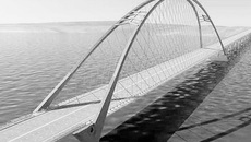 Проект третьего автомобильного моста через Обь.