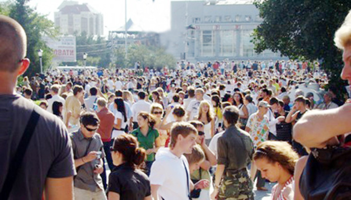 На сегодняшний день в столице России насчитывается 12,5 млн человек.