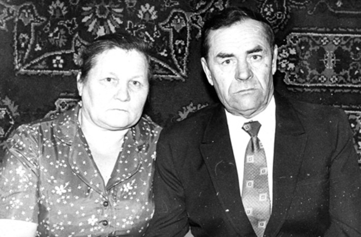 Павел Максимович Шпилевский с женой Евстолией Ивановной сейчас...