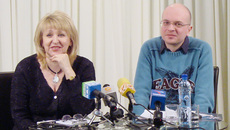 Директор «Глобуса» Татьяна Людмилина и главный режиссер театра Алексей Крикливый: «Вступаем в юбилейный марафон!»