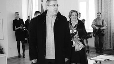Виктор Александрович и Наталья Петровна Толоконские на избирательном участке в день голосования. Фото Сергея ДЯТЛОВА.