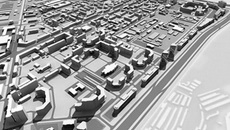 Архитектурно-планировочное решение территории в Дзержинском районе.