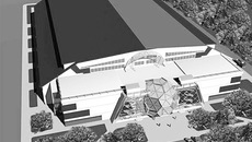 Проект будущего манежа.