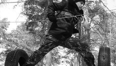 В экстрим-парке.