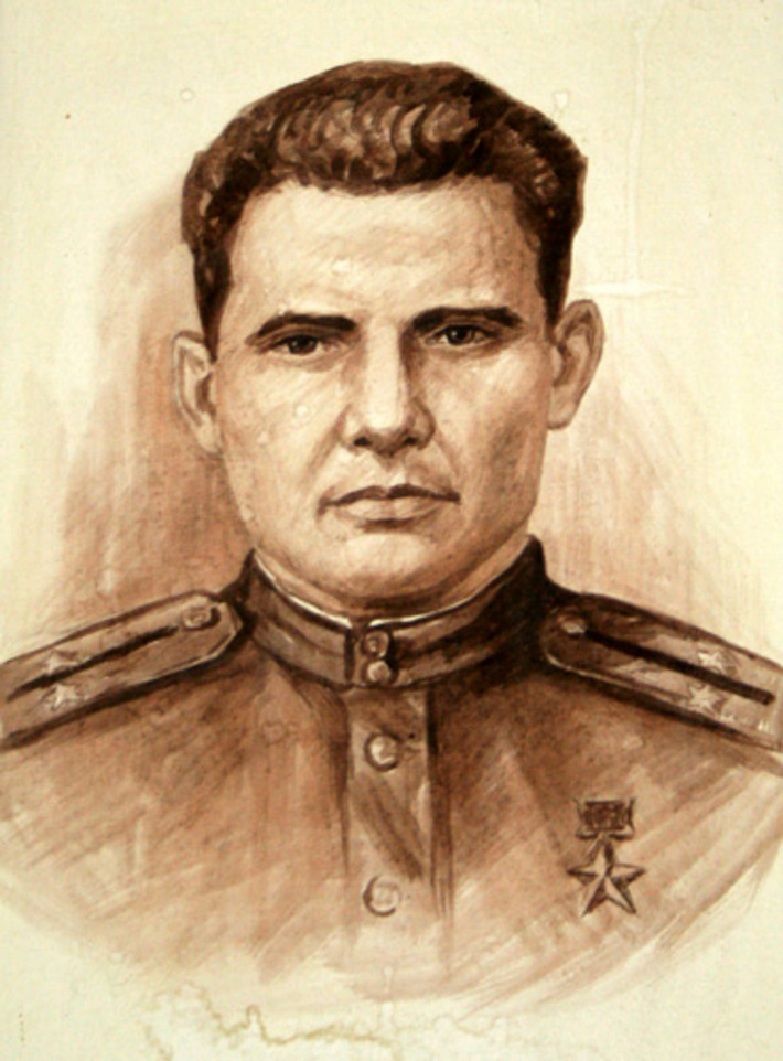 Герой Советского Союза Михаил Данилов.