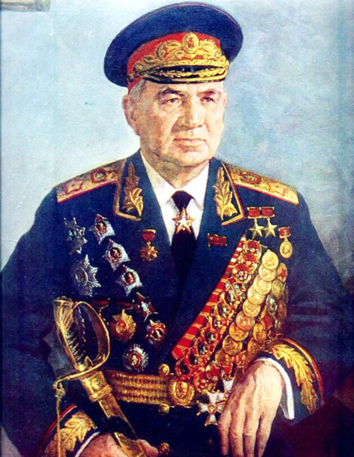 Маршал Советского Союза Василий Иванович Чуйков.