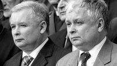 Братья Качиньские. Лех (слева) и Ярослав.