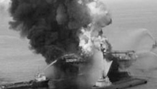 Взрыв на морской платформе по добыче нефти в Мексиканском заливе унес жизни 11 человек.