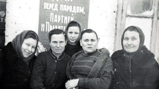 Женщины-паровозницы из Барабинского района.