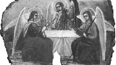 Троица. Афонская икона.
