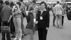 На переднем плане лауреат Дельфийских игр Ира Шуликова и ее педагог Наталья Медведева.