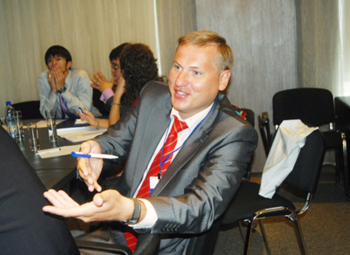 Предприниматель Константин Терешенко из Барабинского района представил свой проект в номинации «Молодой мастер бизнеса».