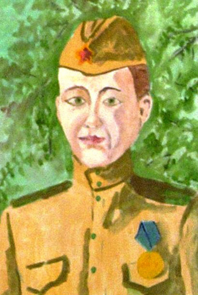 «Герой войны». Марина Воднева, 14 лет, с. Убинское.