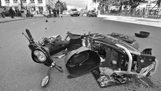 Тяжесть последствий ДТП с участием мотоциклистов, как правило, велика. Часто случаются смертельные исходы.