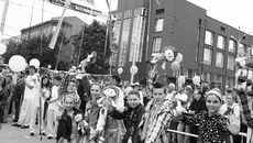 Празднование Дня города в Новосибирске в 2009 г.  Фото Сергея ДЯТЛОВА.